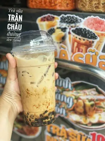 Hình ảnh Trà Sữa Trân Châu Đường Đen