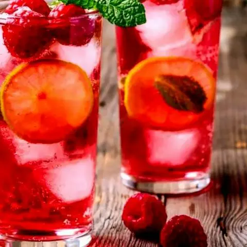 Hình ảnh Soda phúc bồn tử