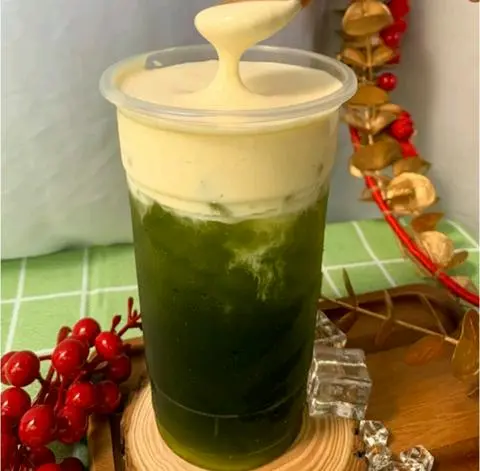 Hình ảnh Trà thái xanh Machiato