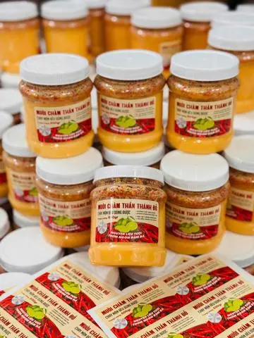 Hình ảnh muối chấm hải sản