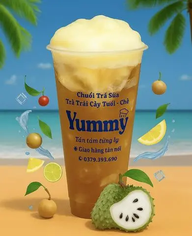 Hình ảnh Trà Mãng Cầu 