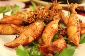 Hình ảnh Mực trứng xào tỏi