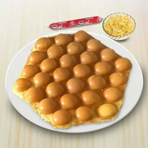 Hình ảnh Bánh Trứng Xúc Xích Chà Bông
