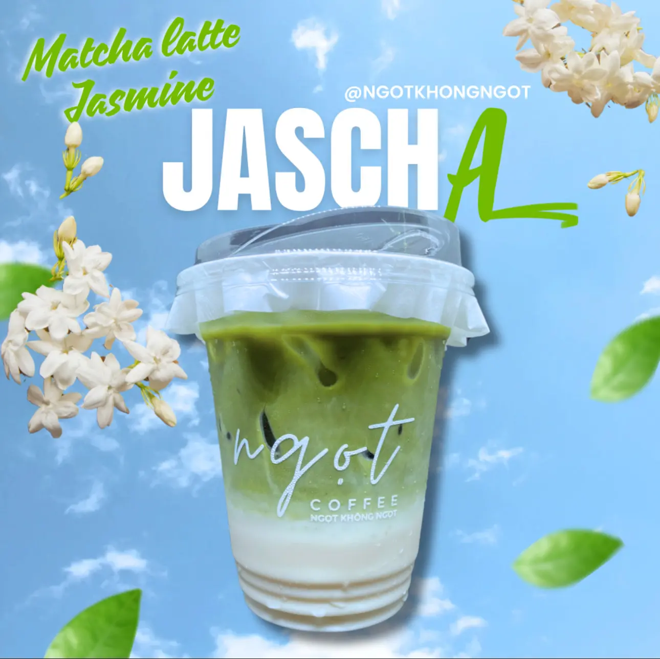 Hình ảnh Jascha-Matcha Latte Hoa Lài - Oatside/Meiji/TH milk milk