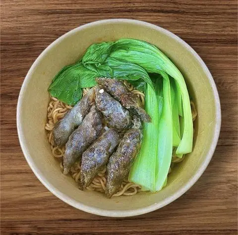 Hình ảnh Mì Trộn Bò Nướng Mỡ Chài