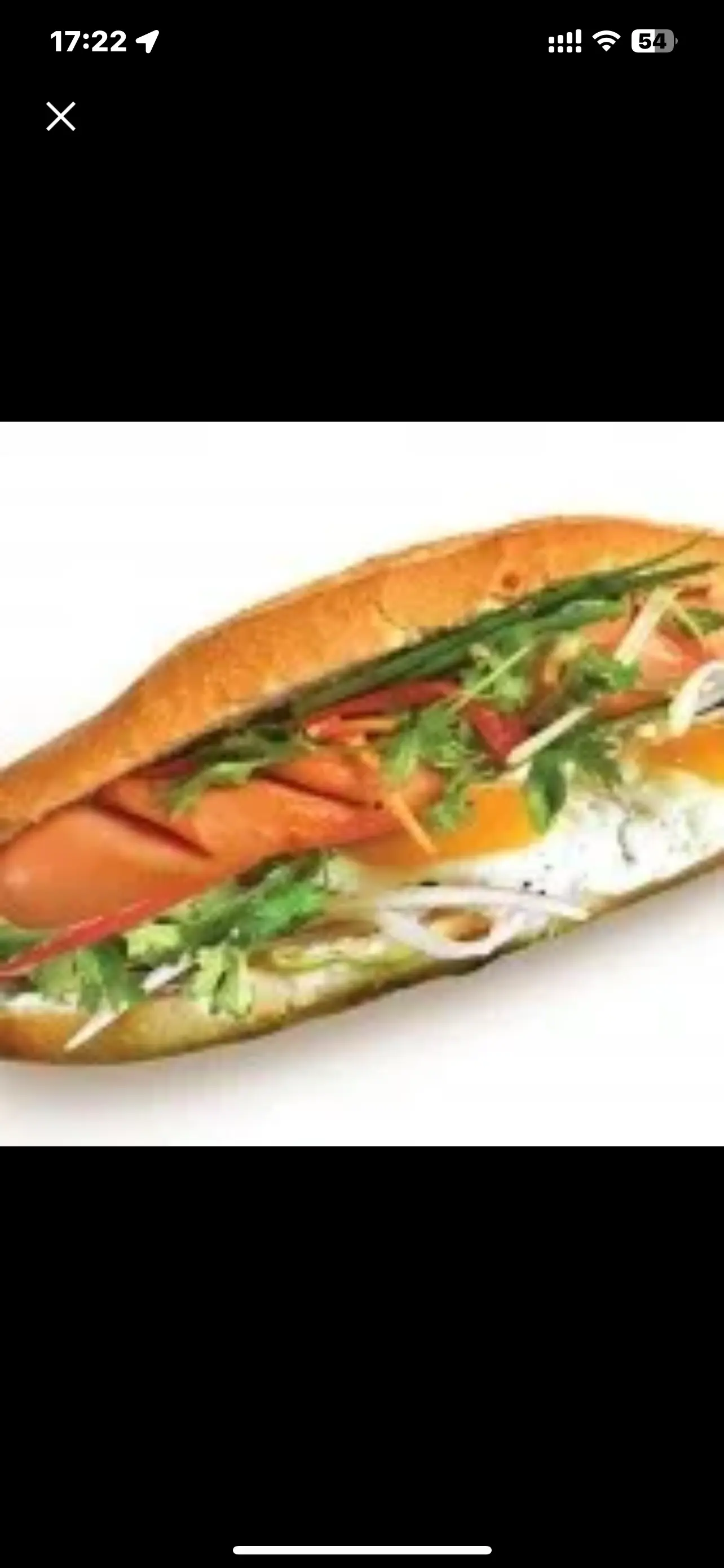 Hình ảnh Bánh mì xúc xích - trứng ốp la