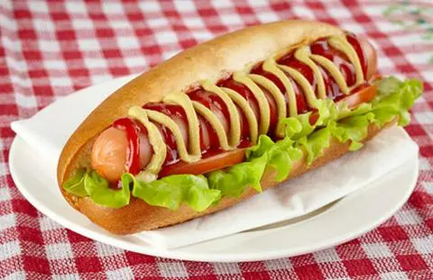 Hình ảnh Hotdog Bao No (xúc xích VIP)