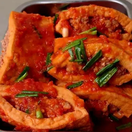 Hình ảnh Đâu hũ nhồi thịt không cơm 