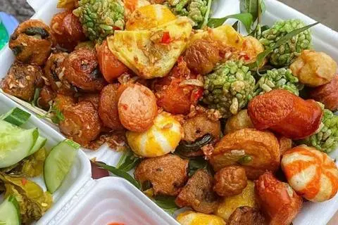 Hình ảnh Mẹt Chiên thập cẩm ú nụ
