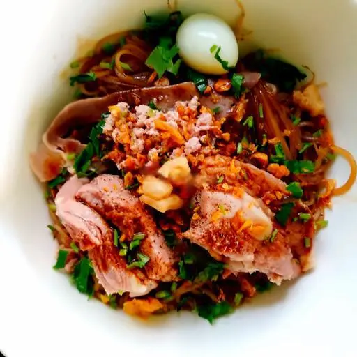 Hình ảnh Hủ Tiếu Sườn Khô