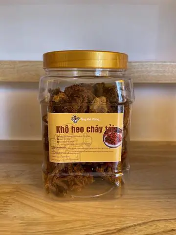 Hình ảnh Khô heo cháy tỏi - 500gr