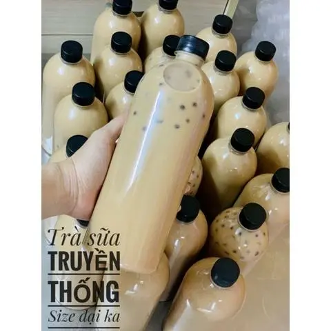 Hình ảnh Trà sữa truyền thống chai 1 lít