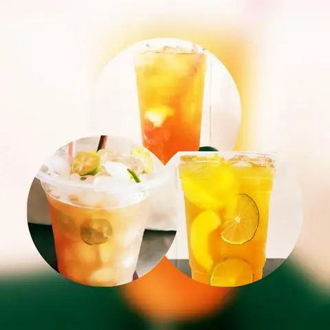Hình ảnh COMBO TRÀ ĐÀO+TRÀ VẢI+TRÀ TẮC TẶNG 1 TRÁNG TRỘN SIÊU CAY