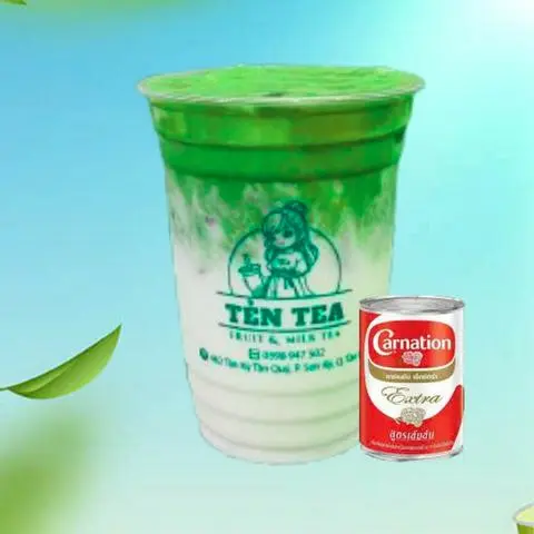 Hình ảnh Matcha sữa thái