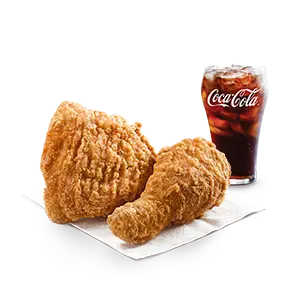 Hình ảnh 2 MIẾNG GÀ RÁN + 1 COCA M