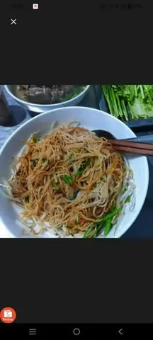 Hình ảnh hủ tiếu khô xương 