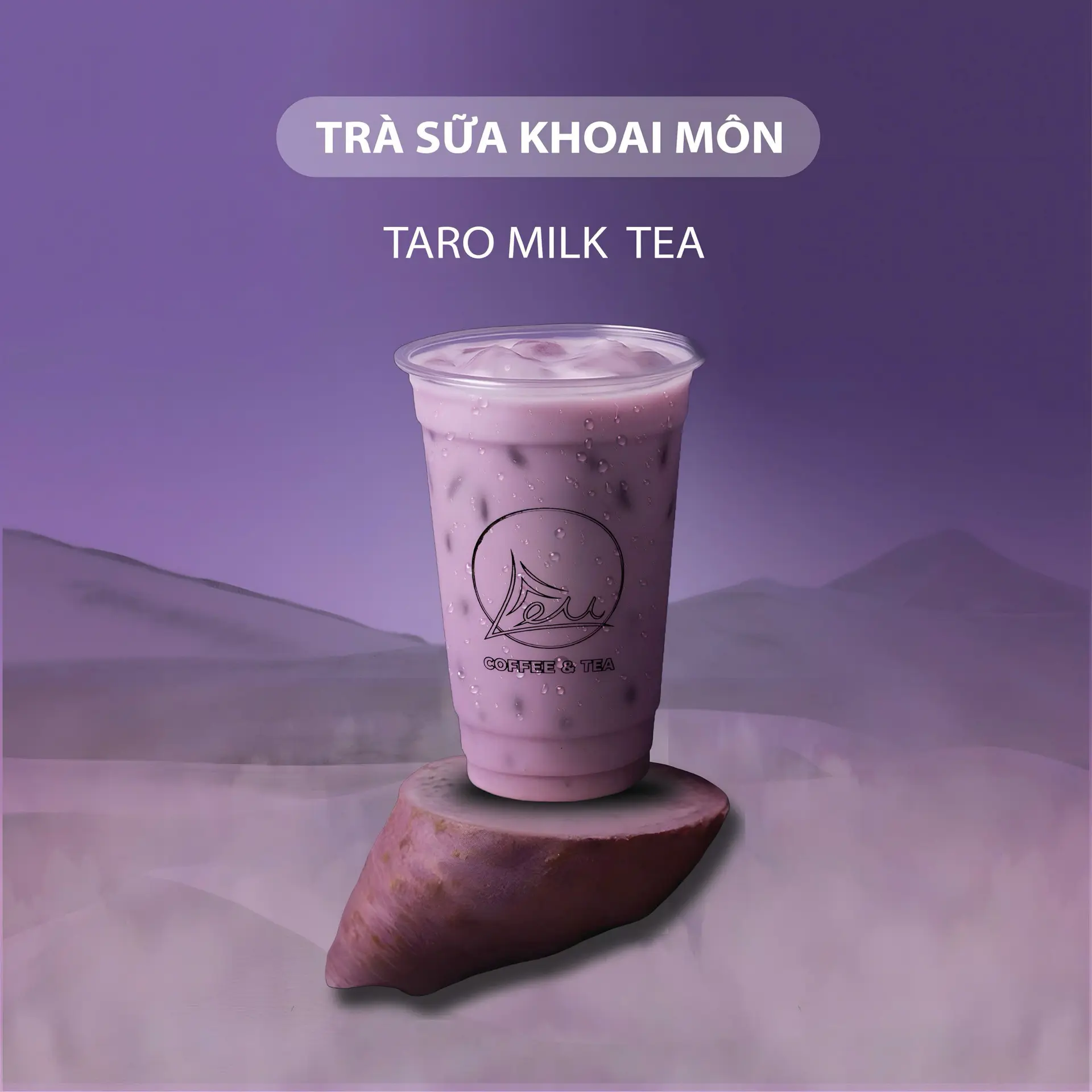 Hình ảnh Trà Sữa Khoai Môn