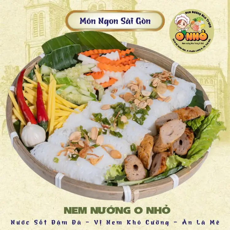 Hình ảnh Bánh hỏi nem nướng