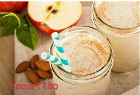 Hình ảnh yaourt táo 
