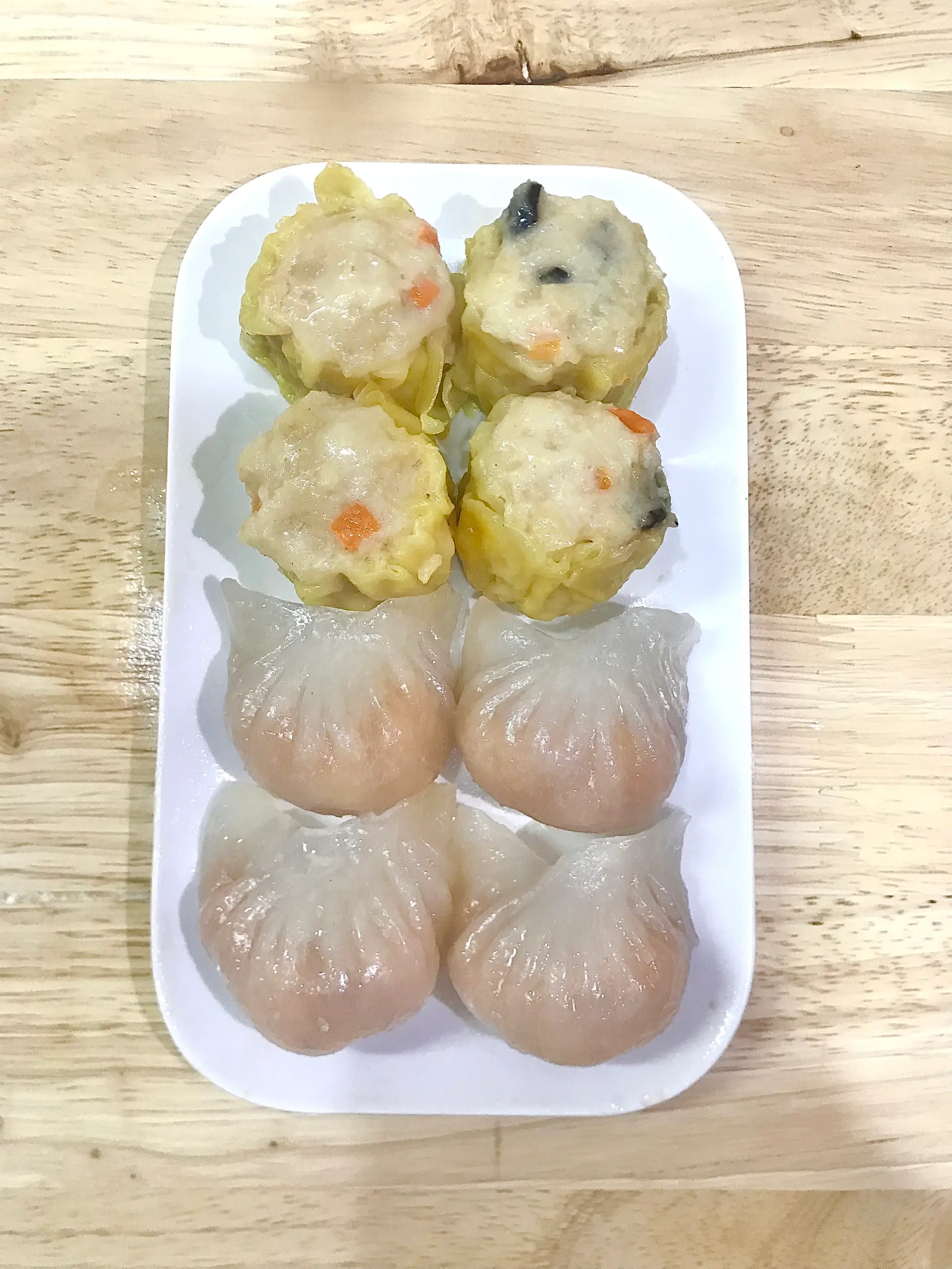 Hình ảnh Há Cảo Tôm Thịt + Xíu Mại (8 viên)
