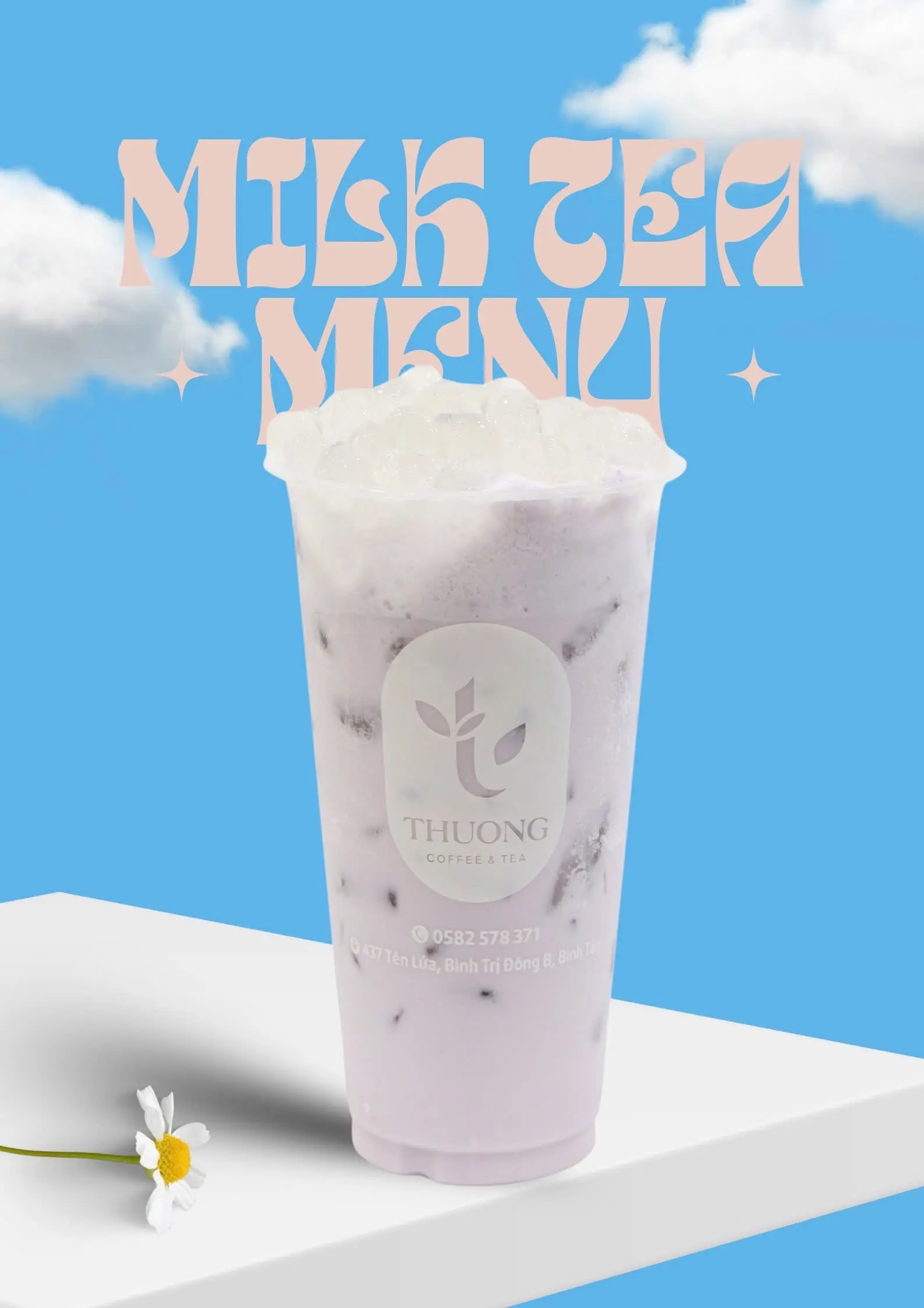 Hình ảnh Trà sữa khoai môn 