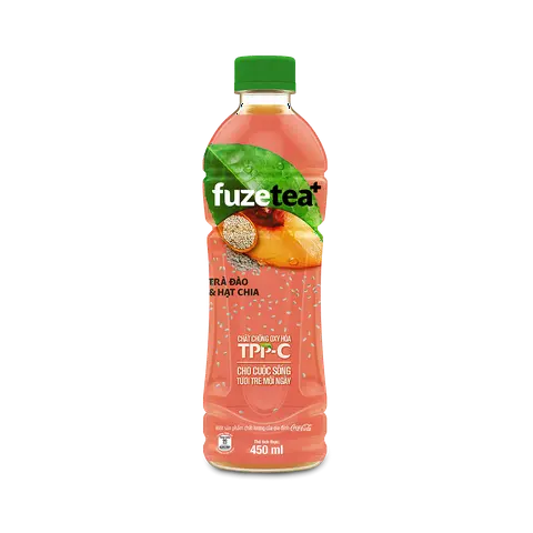 Hình ảnh Fuzetea - trà đao hạt chia kèm tẩy đá