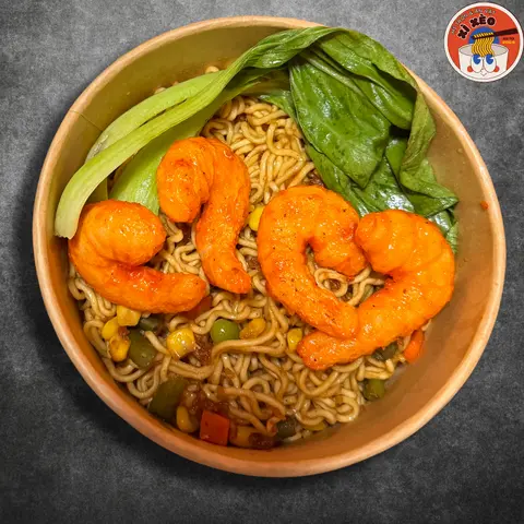 Hình ảnh Mì Trộn Indomie Tôm Surimi - Búng Tách Tách