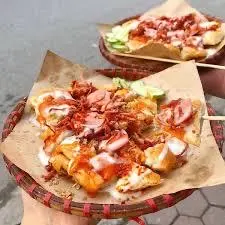 Hình ảnh Bánh mì nướng muối ớt