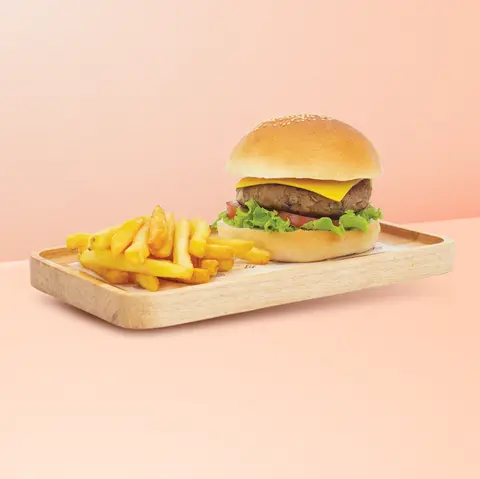 Hình ảnh Burger Bò Nướng Đặc Biệt