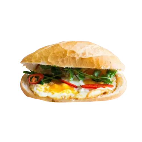 Hình ảnh Bánh Mì Ốp La Lớn