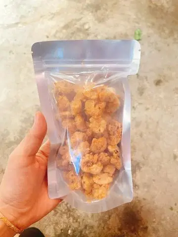Hình ảnh tóp mỡ da giòn mắm tỏi