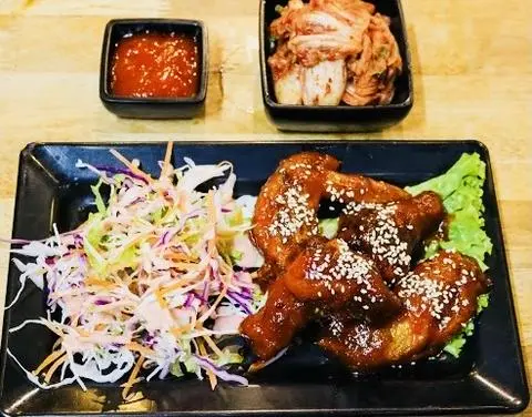 Hình ảnh Cánh gà Sốt Chua ngọt Kiểu Hàn