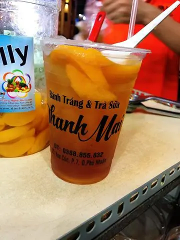Hình ảnh Trà đào trái ly - Ly lớn