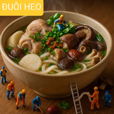 Hình ảnh BÁNH CANH - ĐUÔI HEO CỤT