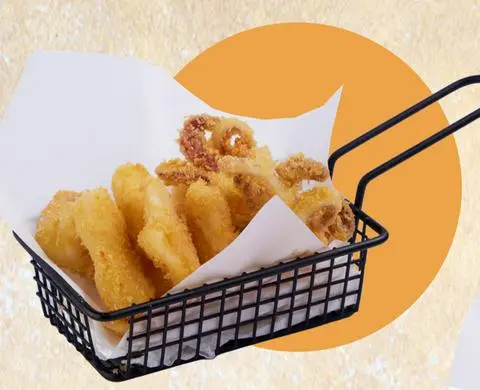 Hình ảnh Mực Chiên Giòn