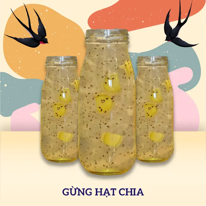 Hình ảnh Yến chưng gừng hạt chia