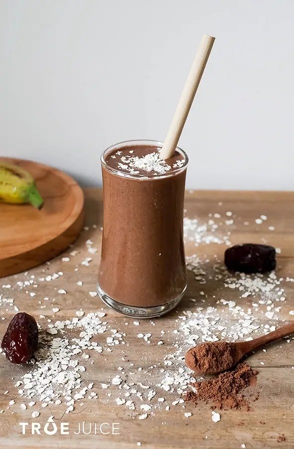 Hình ảnh Sinh Tố Dừa Cacao