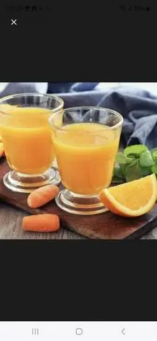 Hình ảnh Nước ép cam mix cà rốt