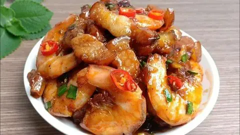 Hình ảnh Cơm Tôm Rim Thịt