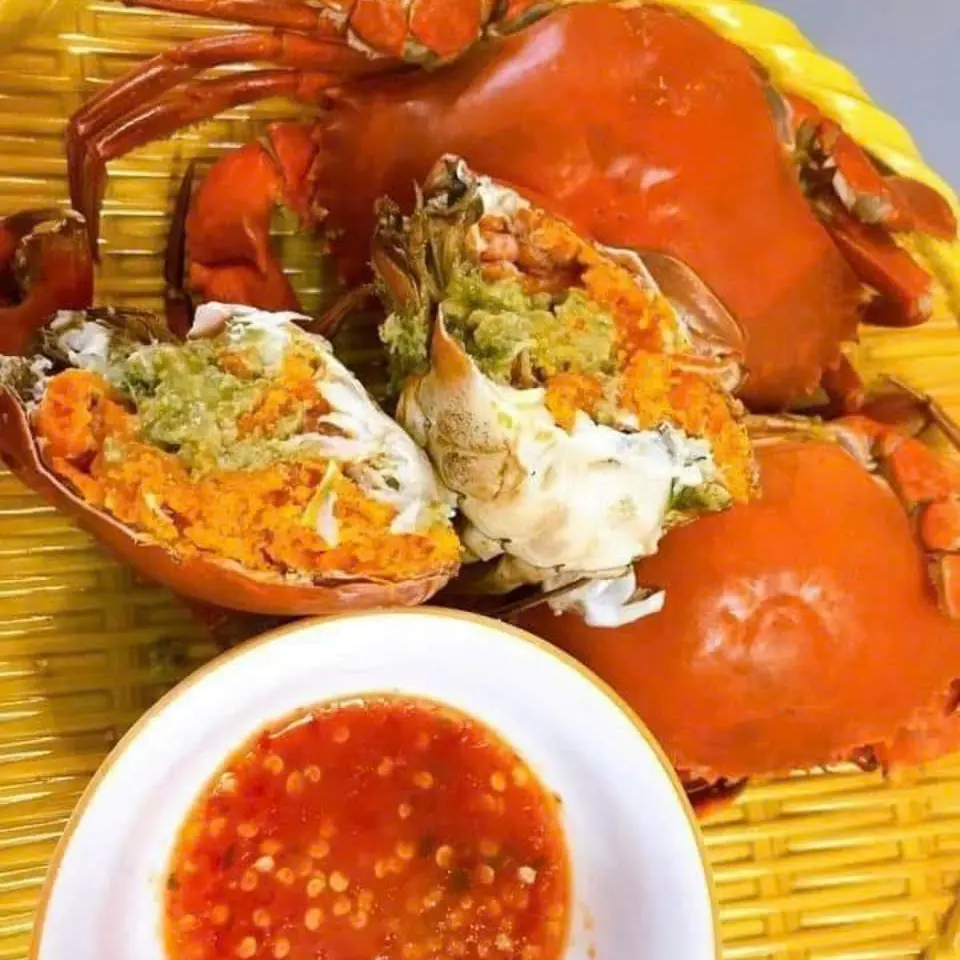 Hình ảnh sét 3con cua gạch nhỏ hấp chín 