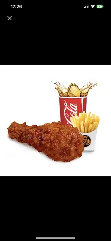 Hình ảnh Combo2: Gà rán Sốt Hàn Quốc + Khoai tây chiên + Ly Coca