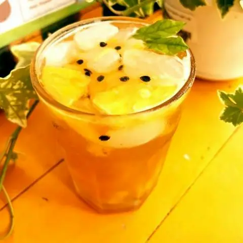 Hình ảnh Trà chanh dây hạt đác