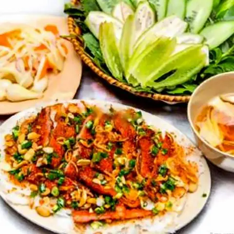 Hình ảnh Bánh Hỏi Thịt Nướng