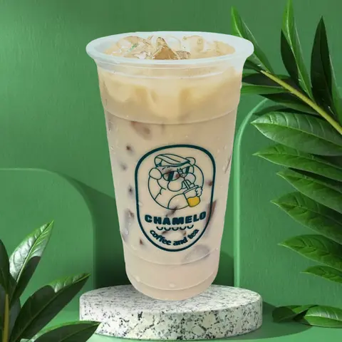 Hình ảnh Trà sữa caramel chuối