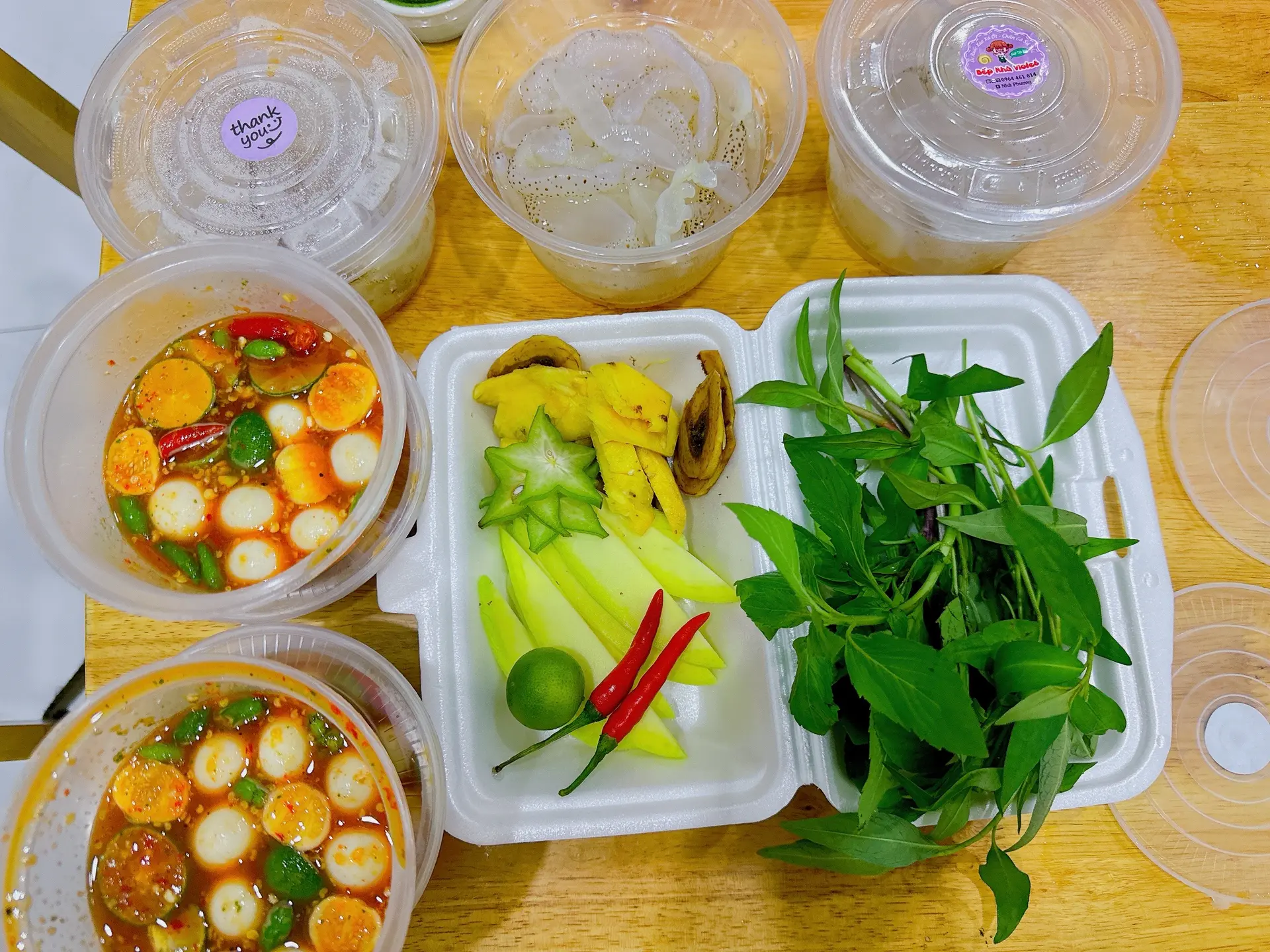 Hình ảnh Sứa Sốt Thái Cà Tắc
