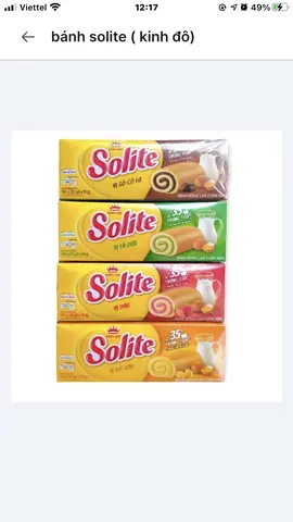 Hình ảnh  bông lan kem  solite