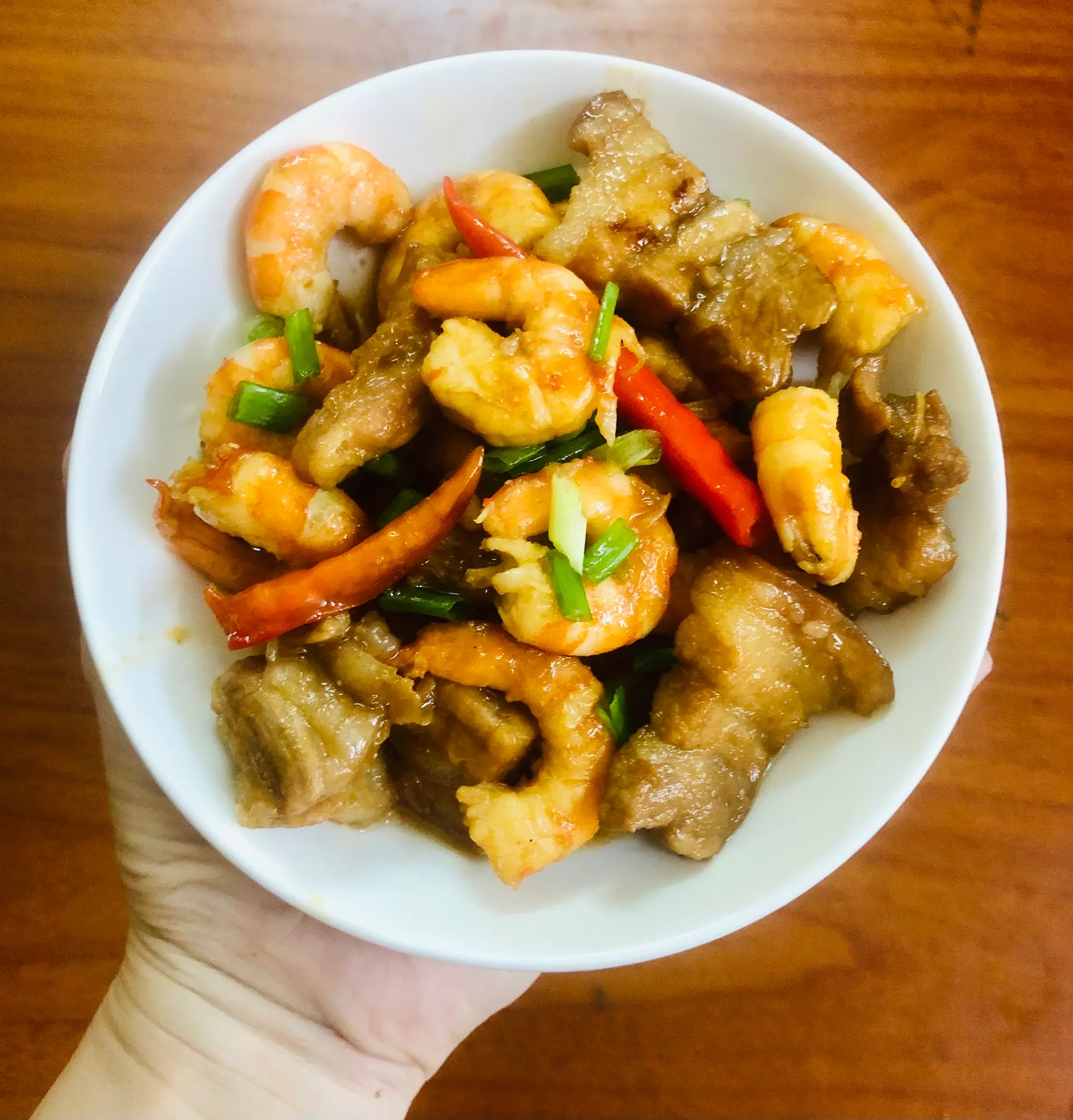 Hình ảnh Ba Chỉ Ram Tôm ( Ko Cơm )