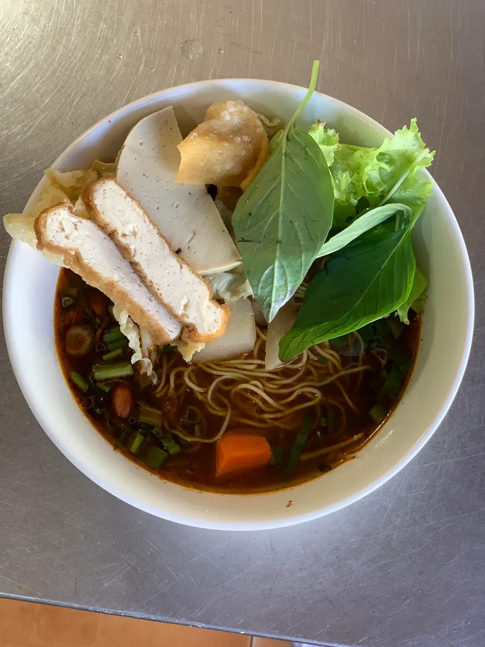 Hình ảnh Hủ tiếu bò kho chay ( hủ tiếu mì)