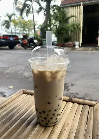 Hình ảnh Trà sữa Olong trân châu đen