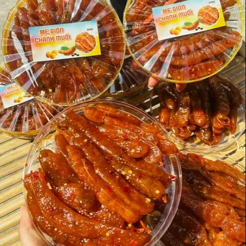 Hình ảnh Me Giòn Rim Chanh Muối 500g 